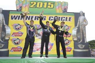 What is the Mello Yello drag racing schedule for 2015?